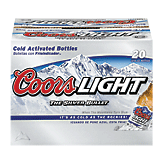 Coors  light beer, 12-fl. oz., glass bottles Full-Size Picture